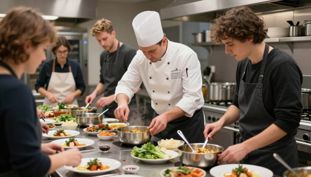 Matlagningskurs med professionell kock, en populär upplevelsepresent i Sverige
