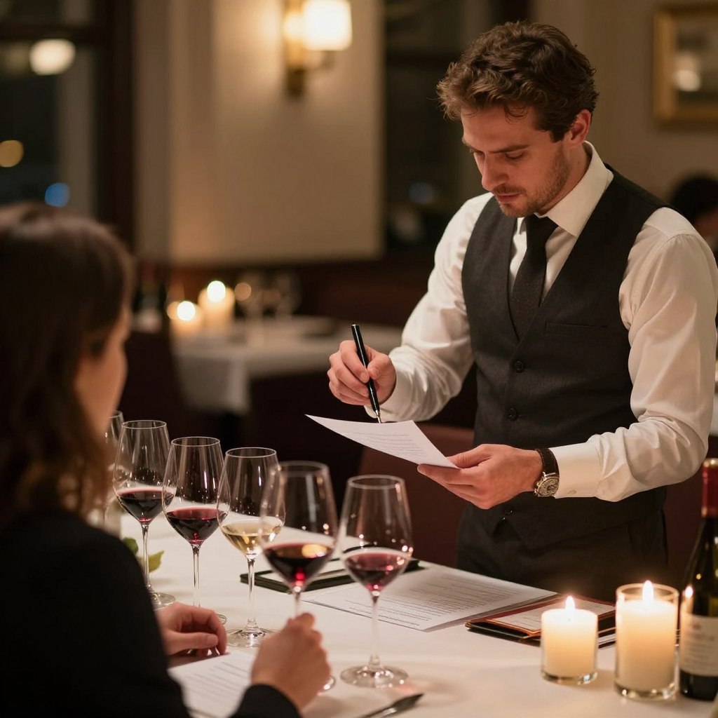 Vinprovning med professionell sommelier